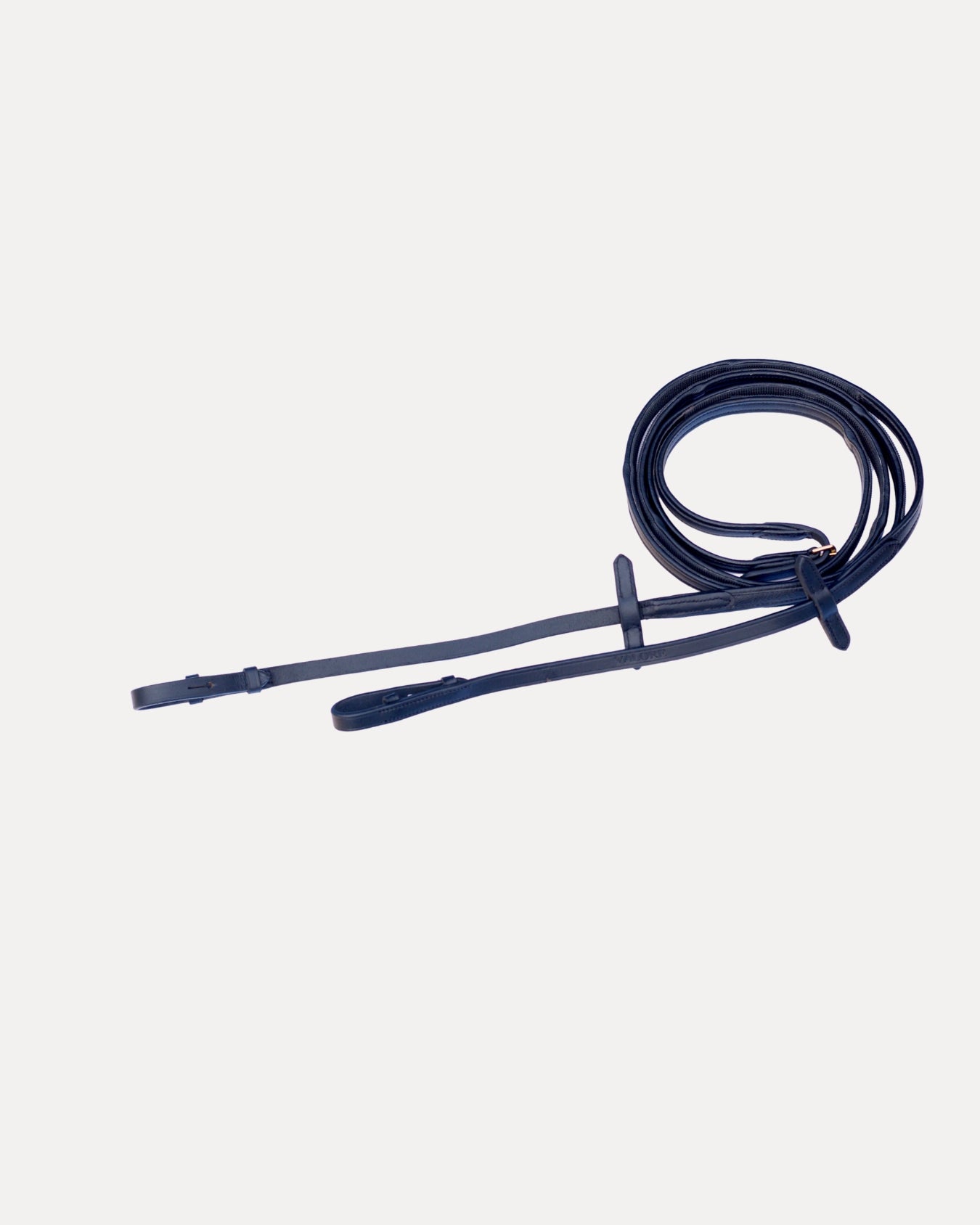 Valore SecureGrip Reins · Black · Brass Hardware