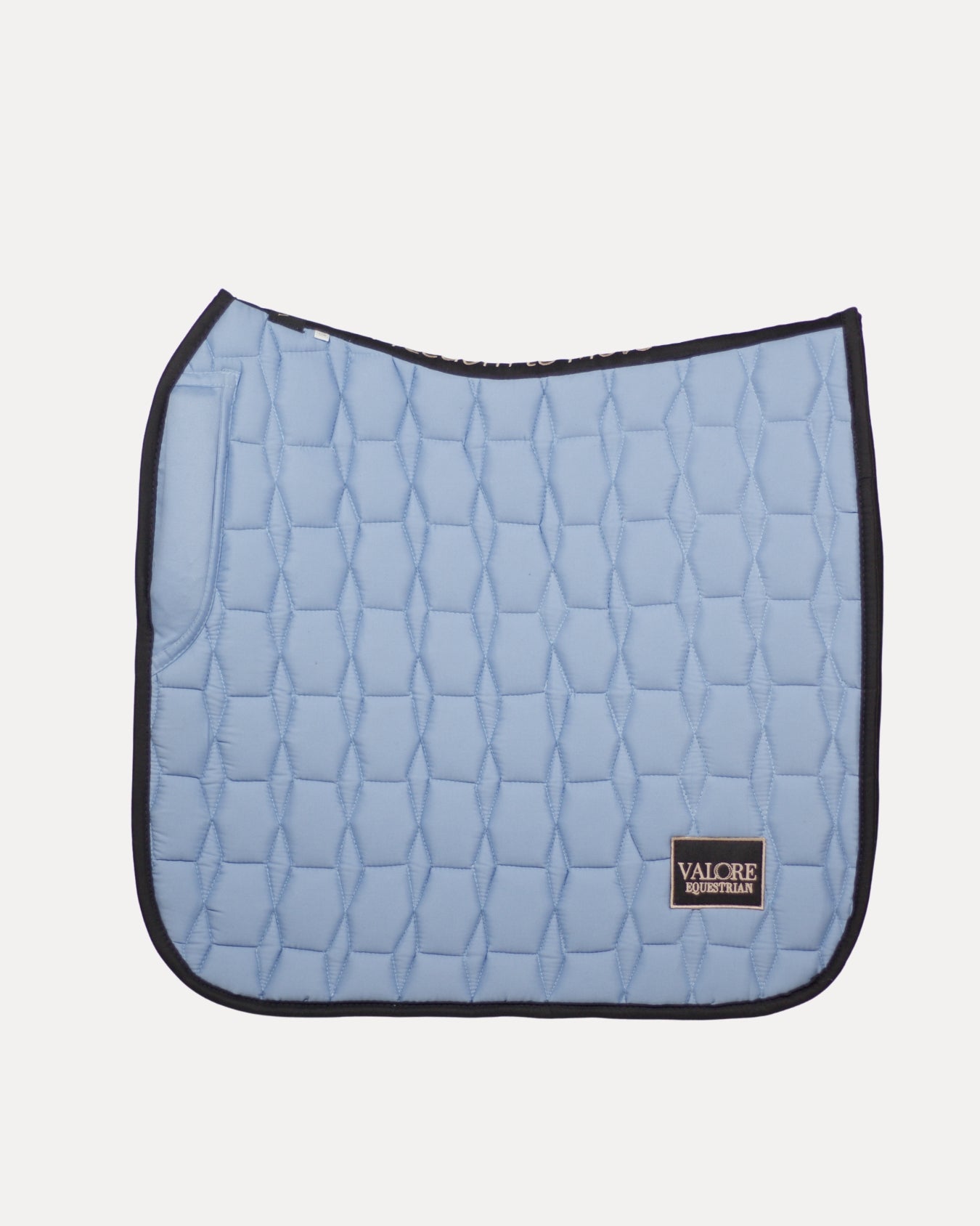 Soft Sky Cotton Valore Dressage Wither Relief Saddle Pad – Anatomical Saddle Pad for Comfort and Freedom