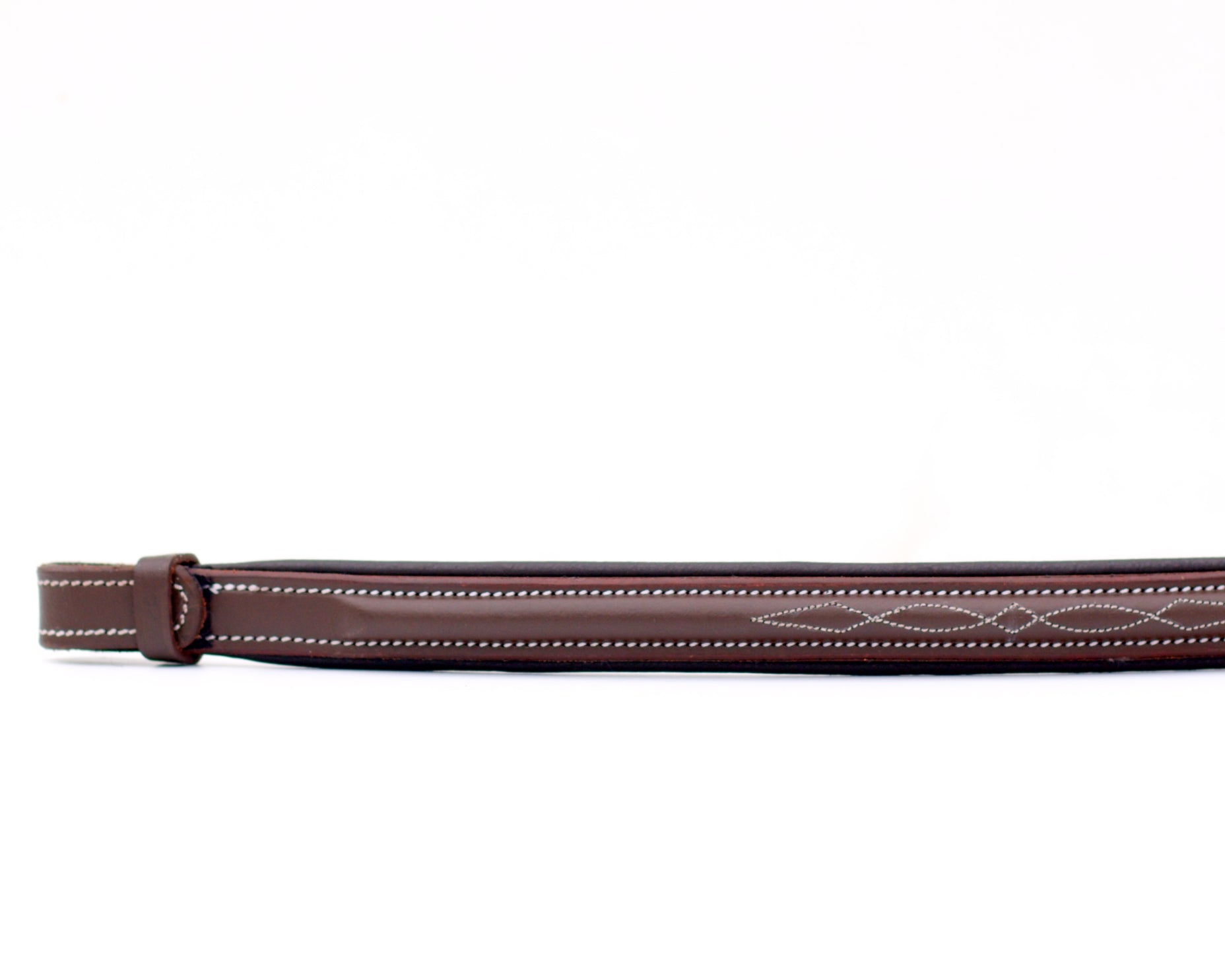Brown Browband · Fancy stitches · Straight Shape