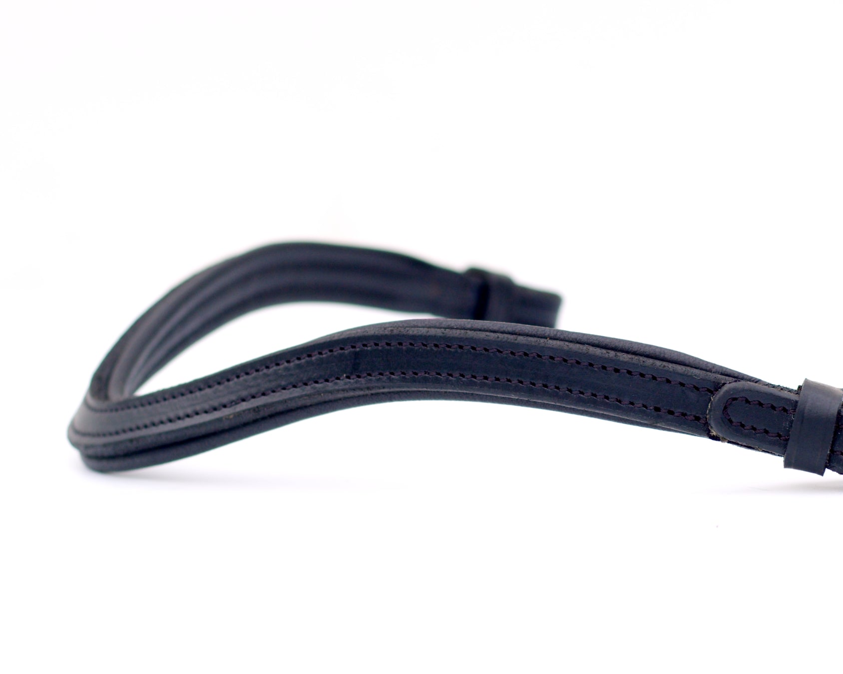 Black Browband · Plain Leather · U-Shape